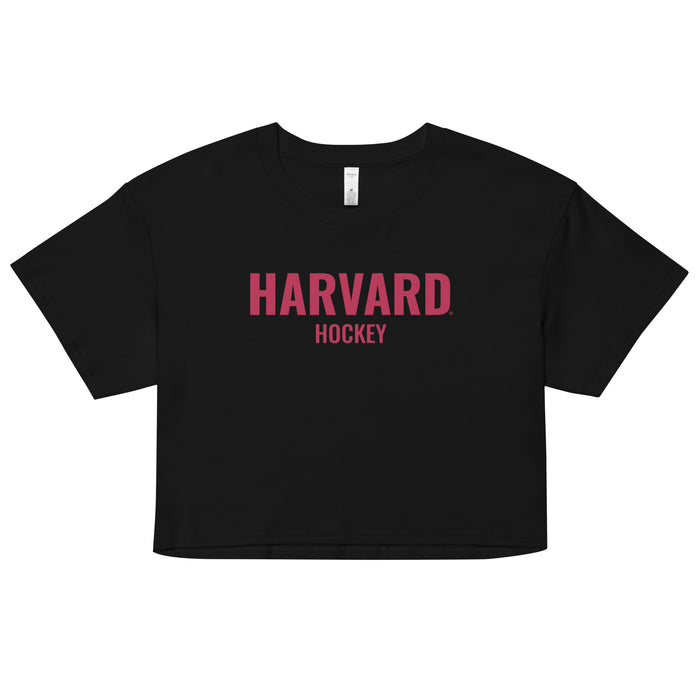 Harvard Hockey Crop Top