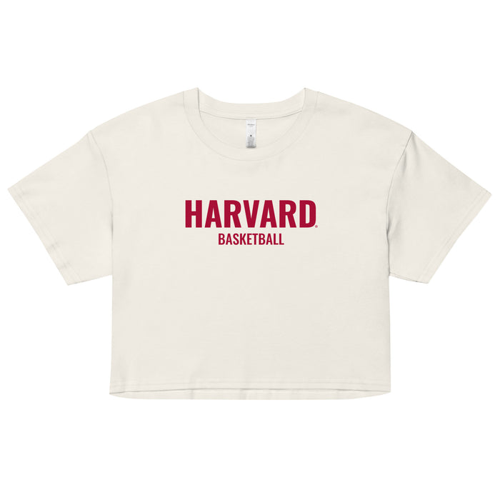 Harvard Basketball Crop Top