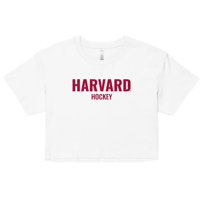 Harvard Hockey Crop Top