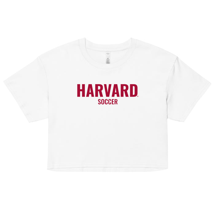 Harvard Soccer Crop Top