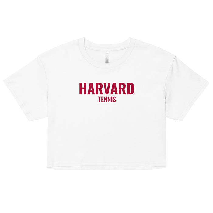 Harvard Tennis Crop Top