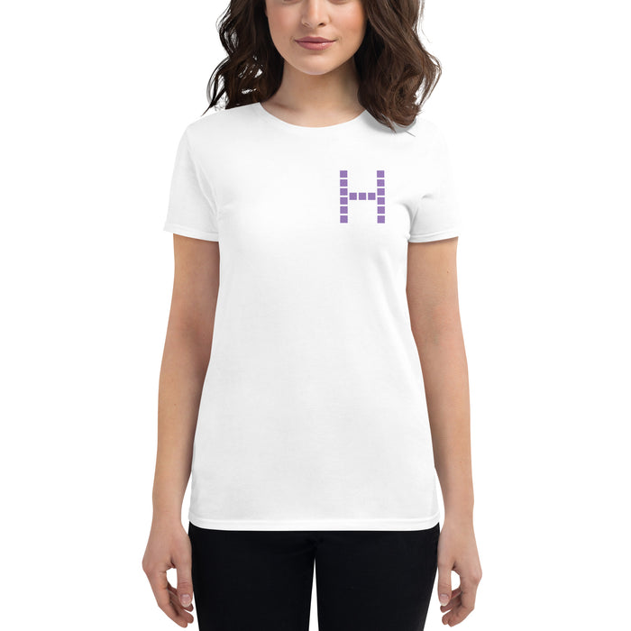 Harvard GSD Small Colored Logo Women's Fitted T-Shirt