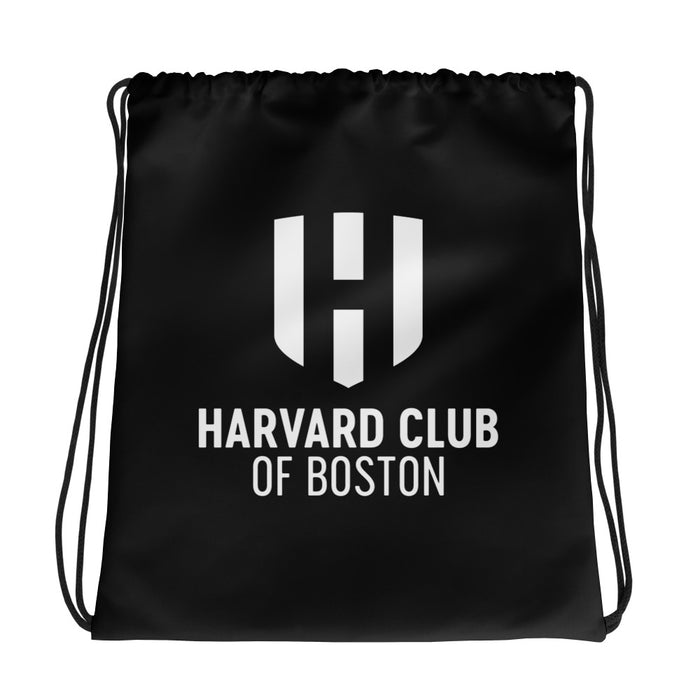 Harvard Club of Boston Drawstring Bag