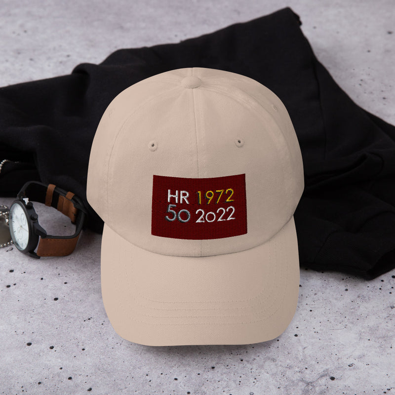 HR Class of 1972, 50th Reunion Baseball hat