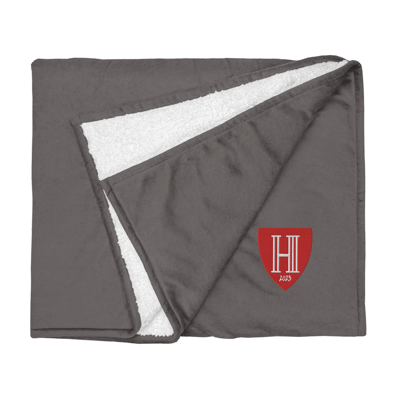 Harvard '23 Premium Sherpa Blanket
