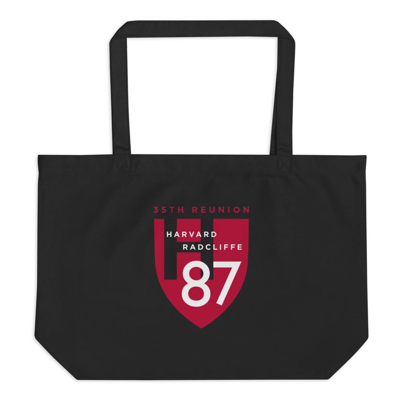 Harvard Class of 1987 35th Reunion, Large Tote Bag