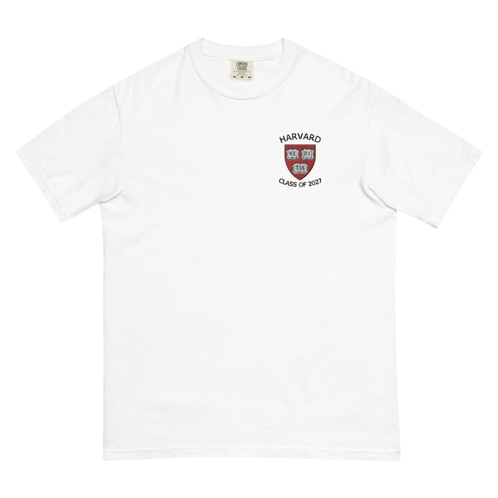 Class of 2027 garment-dyed heavyweight t-shirt