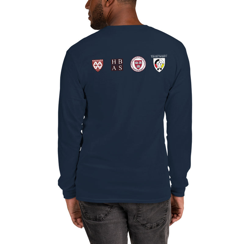 Harvard Unity Weekend Long Sleeve Shirt Front & Back Logo