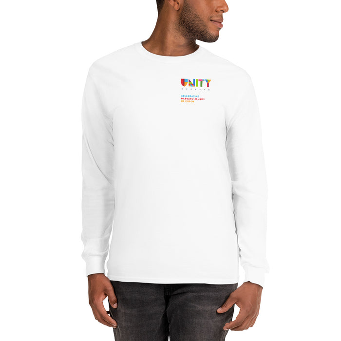 Harvard Unity Weekend Long Sleeve Shirt Front & Back Logo