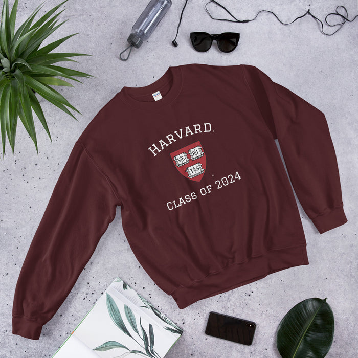 Harvard Class of 2024 Crewneck Unisex Crest