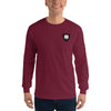 50th Reunion - Gildan Unisex Longsleeve Shirt (Crimson & Black Logo)