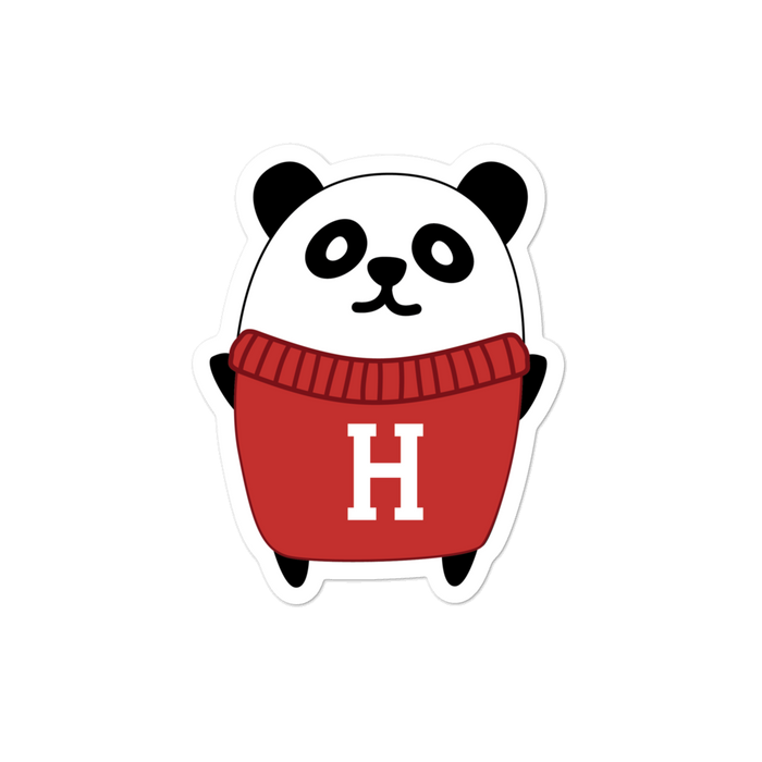 Harvard Laptop Stickers - Panda