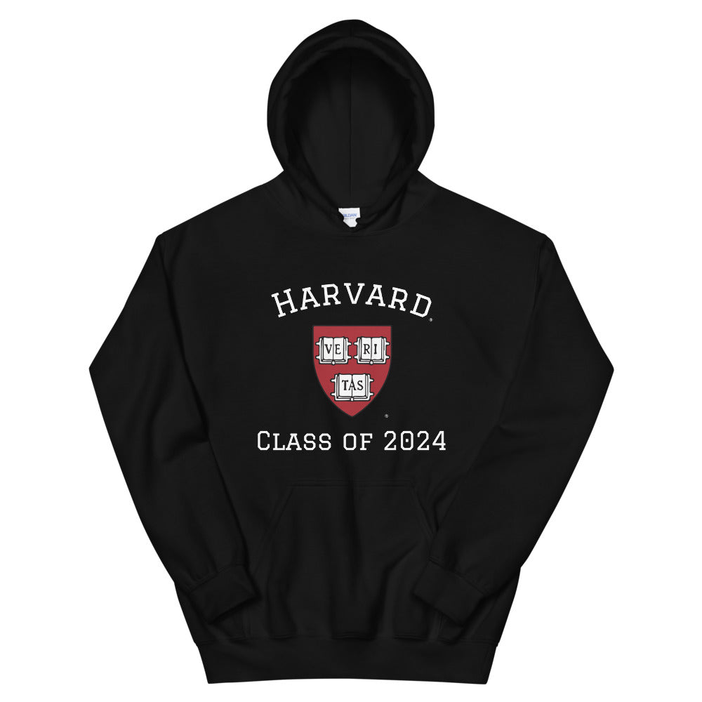 Harvard Class of 2024 Hoodie Unisex Crest Alma Mater
