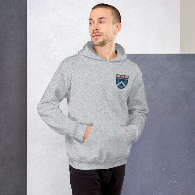 Extension School Logo Embroidered Unisex Hoodie