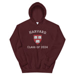 Harvard Class of 2024 Hoodie Unisex Crest