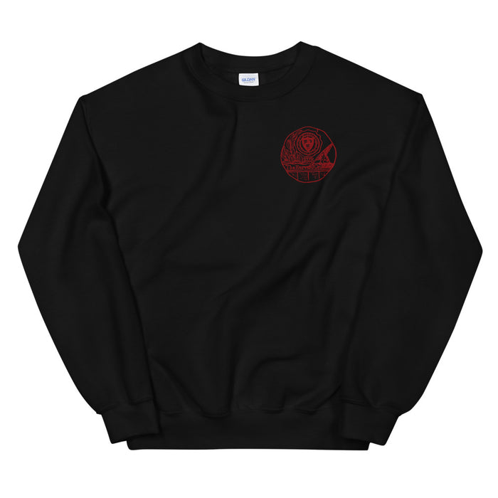 The Harvard Crimson Embroidered Unisex Sweatshirt