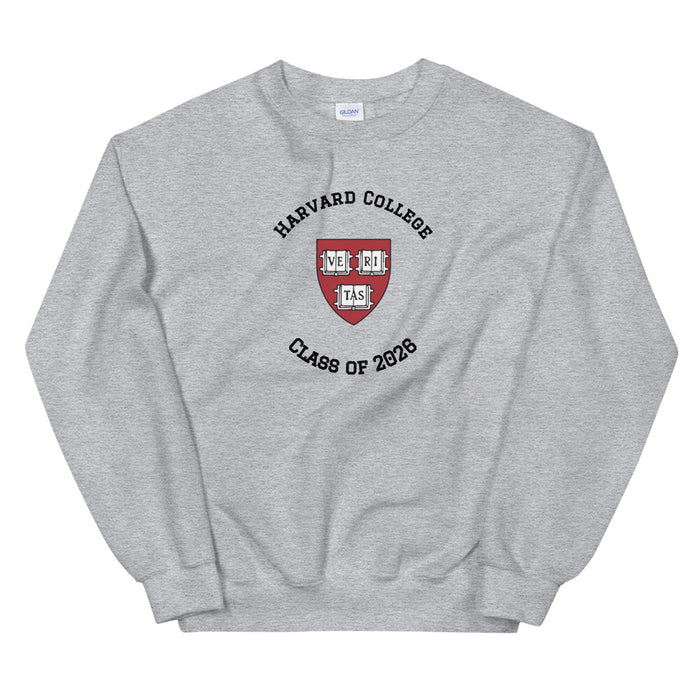 Harvard College Class of 2026 Unisex Crest Sweatshirt