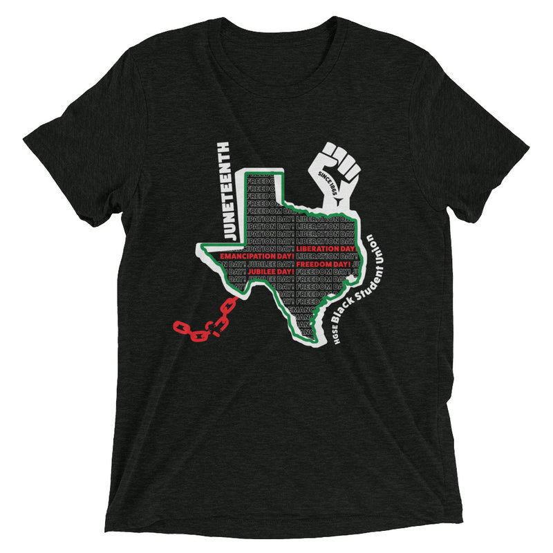 Juneteenth Bella Canvas 3413 Triblend Unisex T-shirt