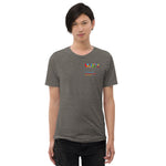Harvard Unity Weekend Triblend Unisex T-shirt Front & Back Logo