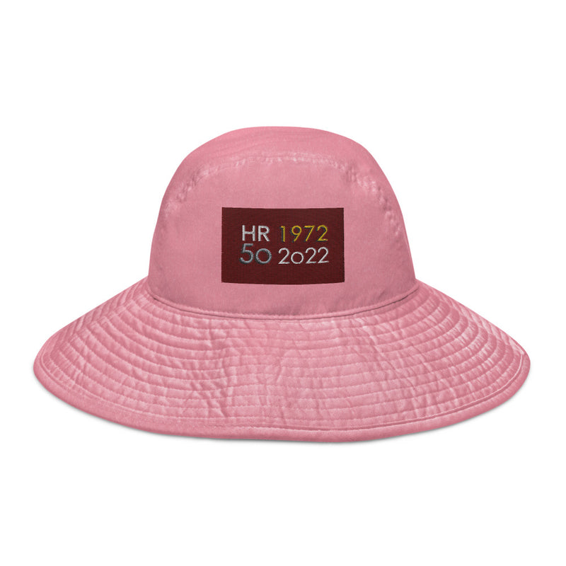 HR Class of 1972, 50th Reunion Wide brim bucket hat