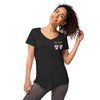 30th Reunion Women’s fitted v-neck t-shirt