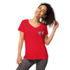 30th Reunion Women’s fitted v-neck t-shirt