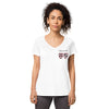 30th Reunion Women’s fitted v-neck t-shirt